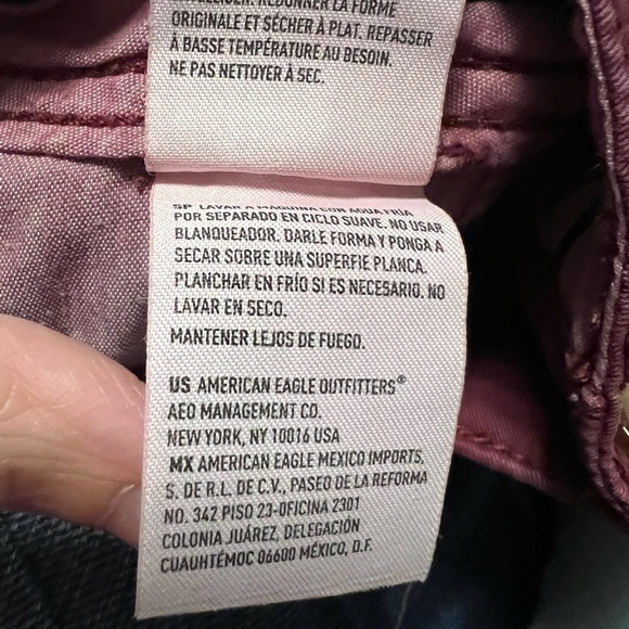 American Eagle Stretch Midi Chino shorts womens size 4 - Picture 6 of 7